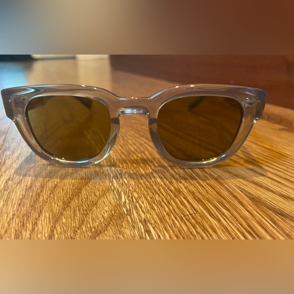 Saint Laurent clear frame sunglasses